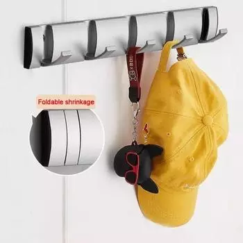 1шт настенные крючки для одежды вешалка для полотенец прочный складной крючок 1Pc