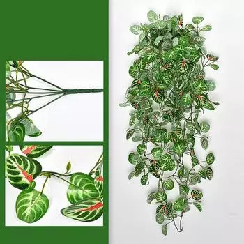 1шт настенные подвесные растения искусственные растения подвесные растения ветка сад свадебный декор