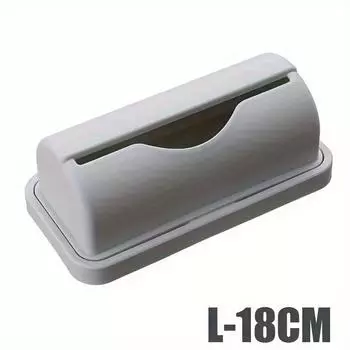 1шт настенный держатель для пластиковых пакетов - диспенсер для мусорных пакетов без проколов, вынимаемый ящик для хранения мусорных пакетов.