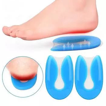 1шт ортопедические стельки медицинского класса гель силикон амортизация