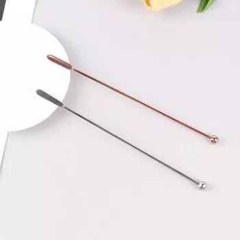 1шт палочка для коктейля из нержавеющей стали палочка для размешивания коктейля молоко чай кофе палочка для размешивания серебряный