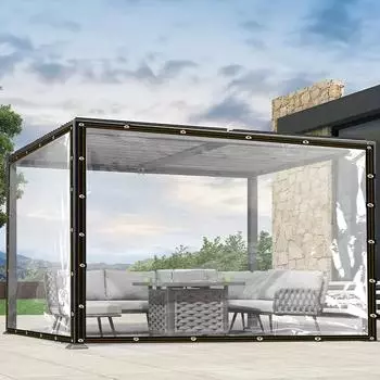 1шт палубы полиэтиленовый брезент с люверсами садовый непромокаемый водонепроницаемый