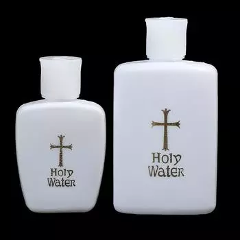 1шт Пасхальная пластиковая бутылка для воды Религиозные предметы Пасхальная бутылка для святой воды 9.5*5.5cm