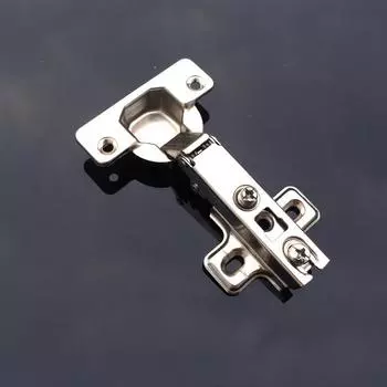 1шт. петли Lazy Susan, полностью скрытые, для шкафа, буфета, складной двери, комбинация с винтами(Обычный) 1pc