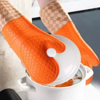 1шт пищевая кулинарная перчатка утолщенная удобная чаша для горячего блюда Микроволновая печь