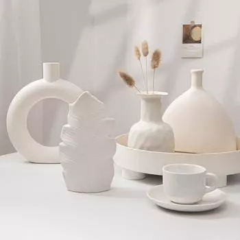 1шт пластиковая ваза для цветов креативный гидропонный горшок вазы скандинавский стиль настольные украшения цветочная бутылка офисная декоративная ваза