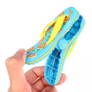 1шт Пластиковые пляжные зажимы для полотенец для шезлонгов, животных, декоративные прищепки, булавки, большой размер, сушилки, удерживающий зажим A