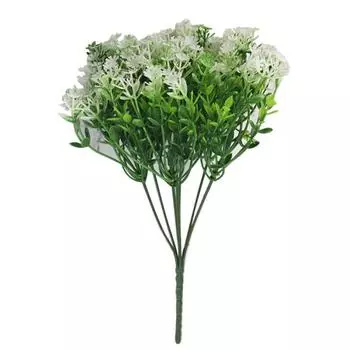 1шт пластиковые поддельные искусственные гипсофила метельчатая цветочная композиция домашний декор