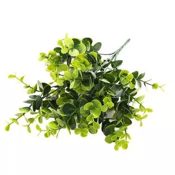 1шт пластиковые поддельные искусственные зеленая трава бонсай ремесло сад домашний офис декор A зелёный