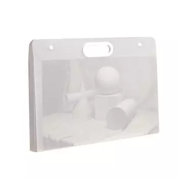 1шт Пластиковые товары для дома и офиса Искусство 4K/A2 Картинка Книга Органайзер Сумка-тоут Держатель для книг