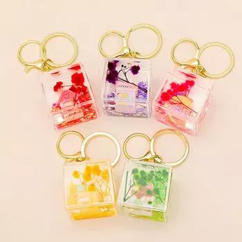1шт плавающая жидкость брелок красочный школьный рюкзак кулон мультфильм шарм ювелирные изделия акриловые аксессуары