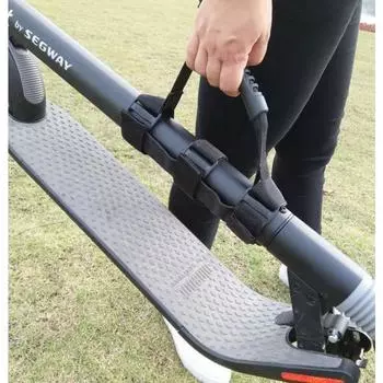 1шт плечевой ремень для складного велосипеда, ремень для ручки складного велосипеда, ручка для ремня для стойки самоката чёрный
