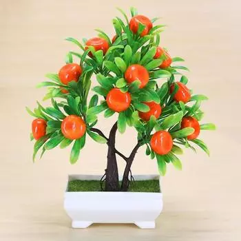 1шт поддельный цветок гладкий край против падения реалистичная мягкая цветочная композиция моделирование для вечеринки оранжевый