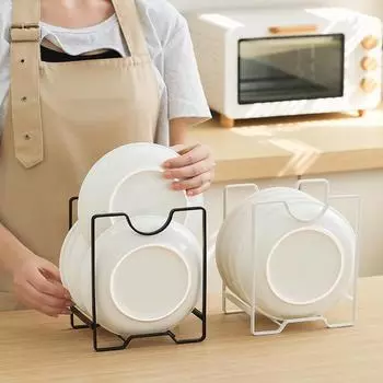 1шт подставка для тарелок сушилка для тарелок кухонная сушилка для тарелок многофункциональная органайзер для тарелок и блюд