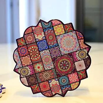 1шт подставка под чашку креативный 3D рельефный теплоизоляционный подставка под чашку нескользящий коврик для стола керамическая подставка под тарелку