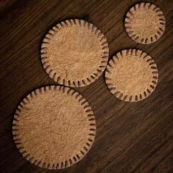 1шт подставка под чашку нескользящий коврик кухонные принадлежности подставка под чайник кокос коричневый чайный коврик ручной работы термостойкий