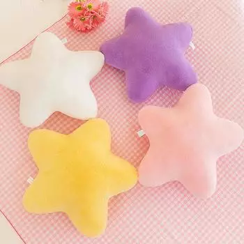 1шт подушки для стульев украшения дома плюшевые подушки для гостиной игрушечные спальни подушки в форме звезды мягкие декоративные подушки для дивана 30cm белый