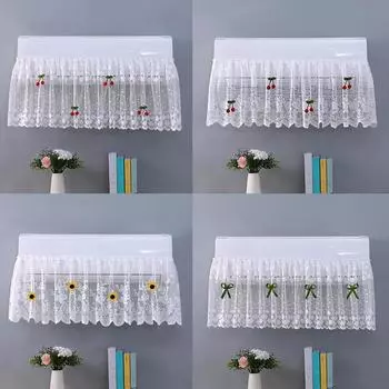 1шт подвесной чехол кружевной анти-прямой выдув кондиционер занавеска на лобовое стекло