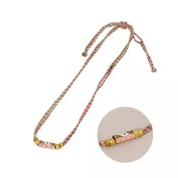 1шт позолоченный красочный кулон Love ожерелье дресс-код титан мода новый унисекс богемный разноцветный