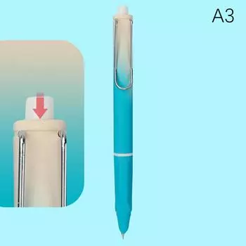 1шт пресс-тип перьевая ручка многофункциональная ручка для каллиграфии 0,38 мм поставки