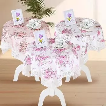 1шт прикроватный столик чехол пылезащитный чехол скатерть полиэстер круглый стол чехол чехол для стола хаки