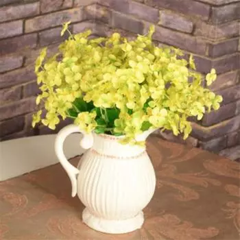 1шт Примулы Моделирование Букет Маленький Искусственный Шелковый Цветок Свадебный Домашний Декор розовый