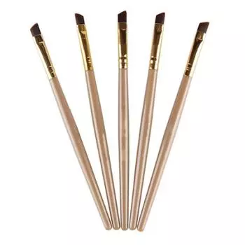 1шт Pro косметический наклонный кончик пластиковая ручка кисть для бровей макияж красота инструмент