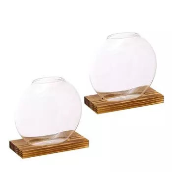 1шт прозрачная цветочная композиция гидропонная стеклянная ваза домашний декор подарок лампочка скандинавский стиль