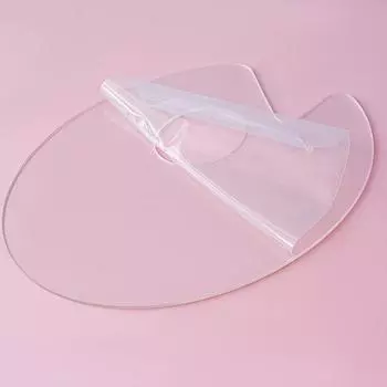 1шт прозрачная палитра акриловая палитра изобразительное искусство масляная живопись палитра гуашь акриловая живопись палитра