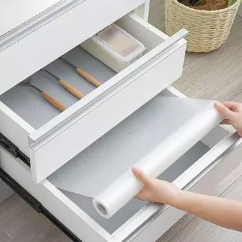 1шт прозрачный водонепроницаемый маслостойкий коврик для полки ящика чехол для полки коврик для шкафа нескользящие накладки для ящиков для кухонного шкафа S