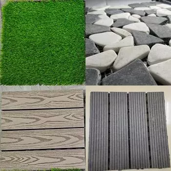1шт. Растительный пол, садовые принадлежности, садовые доски, наружная синтетическая травяная плитка, водонепроницаемый стыковой пол, искусственный