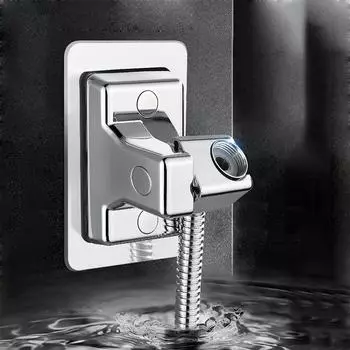 1шт регулируемый кронштейн без отверстий для душа кронштейн для ванной комнаты основание для душа фиксированная винная душевая лейка универсальная