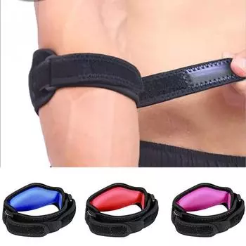 1шт регулируемый локтевой суппорт баскетбольный теннисный гольф локтевой суппорт ремень налокотники боковой болевой синдром эпикондилит скобы синий