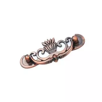 1шт ручка для ящика кухонный сплав дверные ручки для шкафа фурнитура ручки для шкафа ретро антикварные ручки мебель бронза