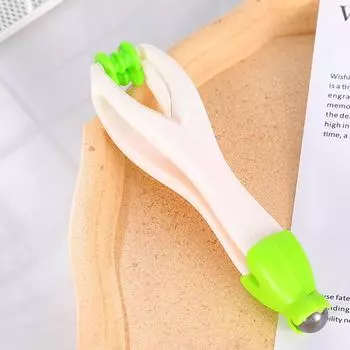 1шт ручной массажер для пальцев акупрессура двойной роликовый пластиковый массажный инструмент