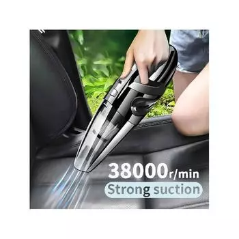 1шт Ручной пылесос, Автомобильный пылесос, Беспроводной, Мини Портативный Перезаряжаемый Беспроводной Пылесос, Ручной Пылесос Для Уборки Шерсти Домашних Животных, чёрный