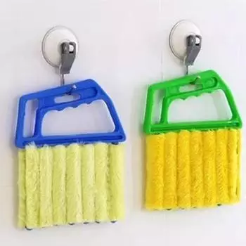 1шт съемная щетка для очистки щетка для очистки вентиляции ультратонкая щетка для очистки новых жалюзи занавесок зелёный