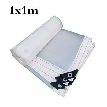 1шт садовая непромокаемая ткань водонепроницаемая ткань прозрачная полиэтиленовая пленка пластиковый брезент балкон 1*1M