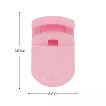 1шт щипцы для завивки ресниц широкий угол из нержавеющей стали портативный прочный 5.8cm*3.6cm*3.6cm белый