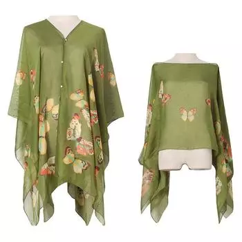 1шт шарф-кашне для женщин, солнцезащитная шаль, накидка, солнцезащитный крем, многоцветный полиэстер, летние шифоновые пляжные шарфы, мягкие