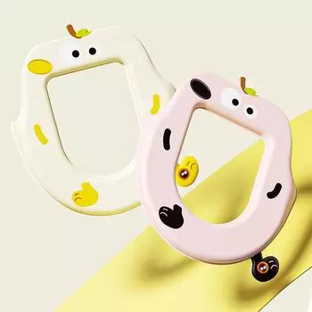 1шт сиденье для унитаза Four Seasons чехол для унитаза водонепроницаемая подушка для унитаза новый пластиковый утолщенный бытовой два цвета