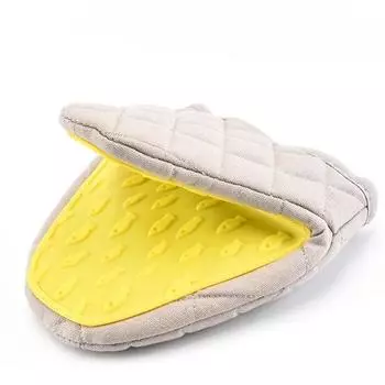 1шт силиконовые антиожоговые рукавицы для духовки высокотемпературные перчатки держатель для микроволновой печи Handschoen зажимы для рук кухонные принадлежности фиолетовый