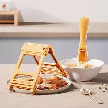 1шт силиконовый анти-утюжный зажим для посуды подъемник для кухни подъемник для посуды зажим для миски устойчивый к высоким температурам нескользящий подъемник для посуды