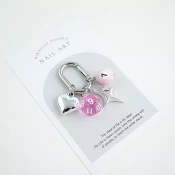 1шт сито брелок ювелирные изделия подвеска в форме игральных костей сумка подвеска акриловые маленькие подарки 12 сторон сумка подвеска