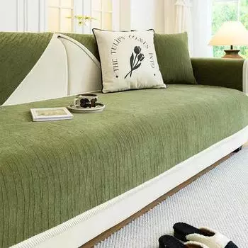 1шт скандинавский шенилловый диванный коврик Four Seasons Universal Sofas Cover утолщенный шезлонг диванная подушка полотенце угловой диван чехлы XXS 30x50cm 1pc