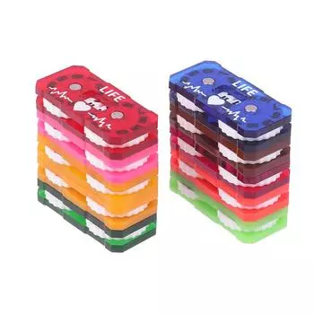 1шт случайный 41x20x9мм трекер ран 00-99 1 трекер не требует покраски трекер жизни настольная игра счетчик