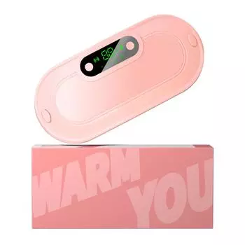 1шт согревающий пояс для матки, теплая регулируемая температура, дворец, сокровище, согревающий пояс, защита талии, горячая компрессия, вибрационный пояс белый