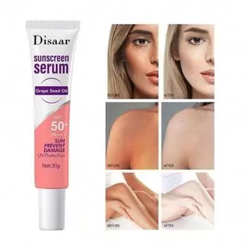 1шт солнцезащитный крем-эссенция для рук и ног, 30 г белый