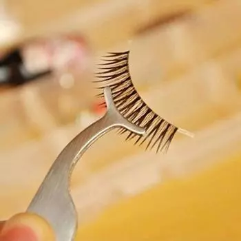 1шт современный косметический инструмент накладные ресницы зажим для наращивания вспомогательный пинцет зажим