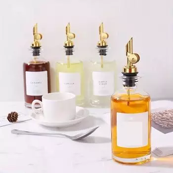 1шт стеклянный диспенсер для оливкового масла бутылка для приправ бутылка для уксуса контейнер для приправ кухонные принадлежности кухонные гаджеты принадлежности